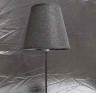 BALI Black 022 Bry 48cm - Lampu Meja