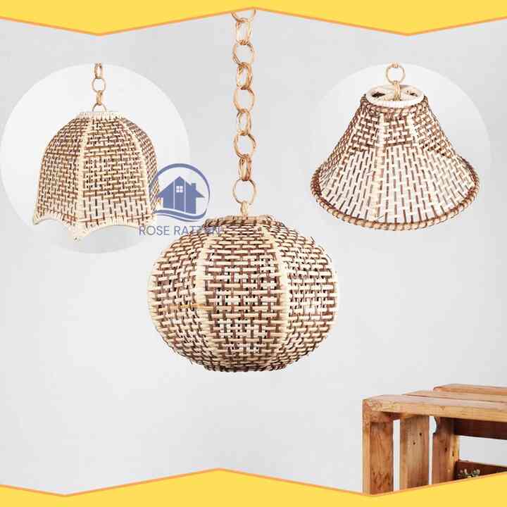 KAP LAMPION ROTAN