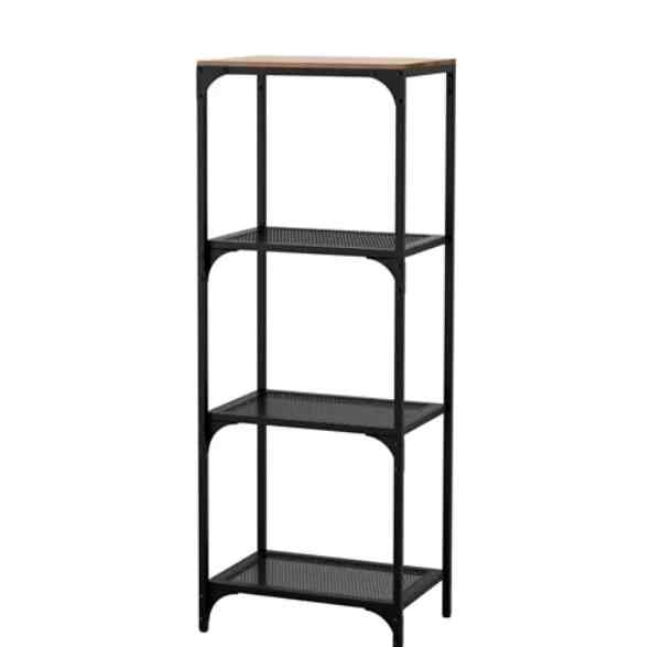 FJÄLLBO Unit rak , hitam