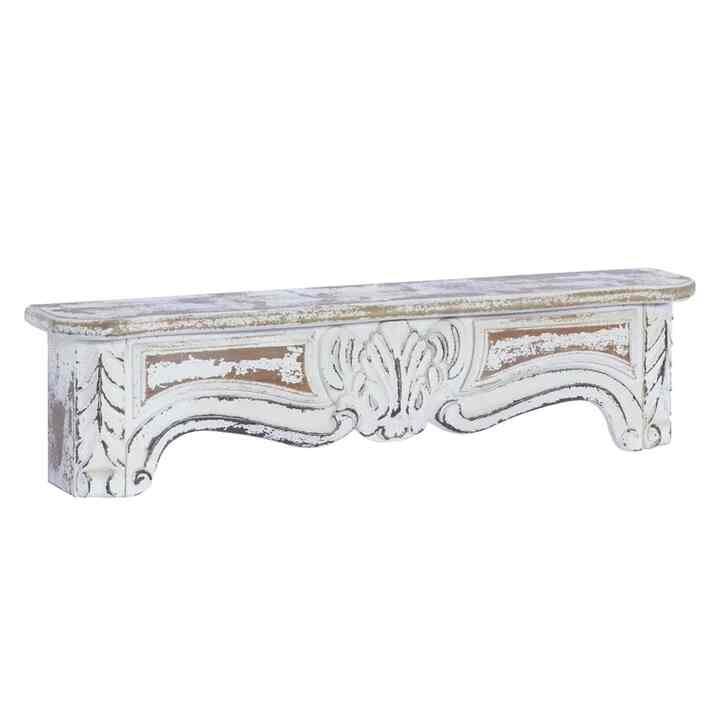 Goodland White Wood 1 Shelf