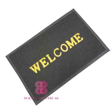 Keset Karpet PVC Mie Bihun Welcome New