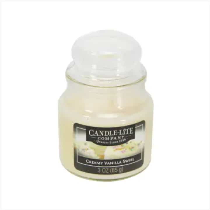 Candle Lite Creamy Vanilla Lilin Aromaterapi 85 Gr