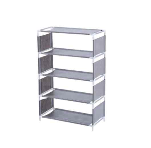 Rak Sepatu 5 Tingkat Portable / ABU