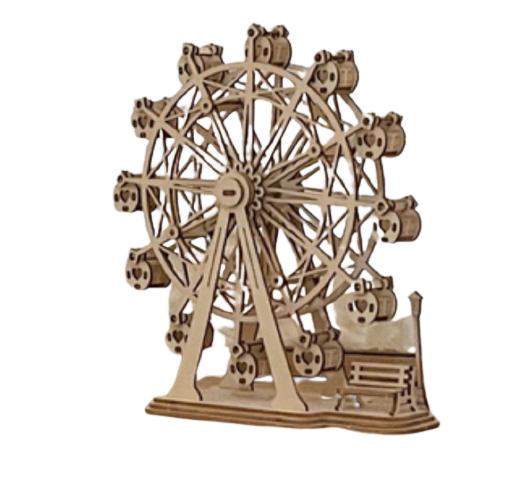 Rolife Rokr 3D Puzzle Romantic Carousel Music Box