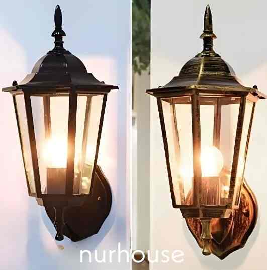 Lampu dinding teras outdoor