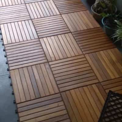 Decking kayu