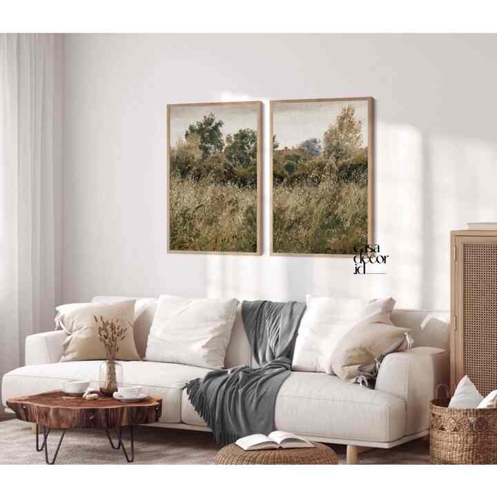 Hiasan Dinding Vintage Series 1 set 50x70cm