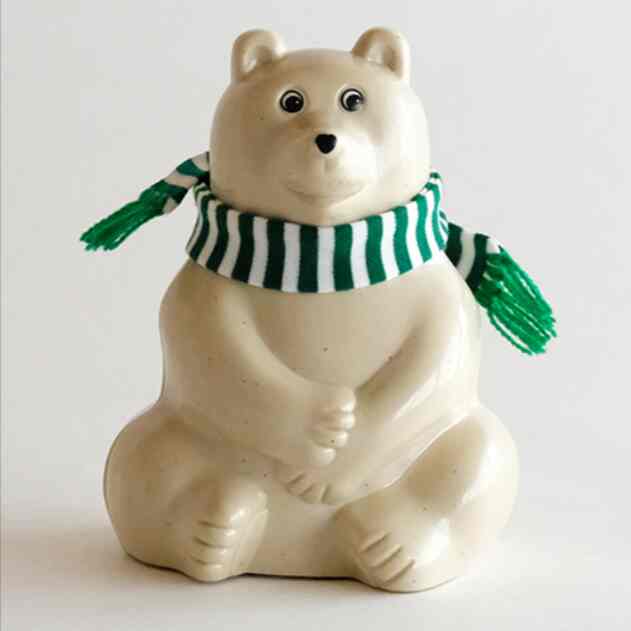 シロクマ貯金箱