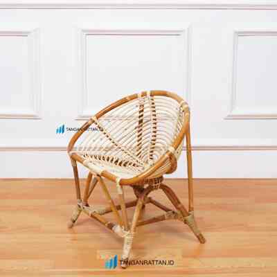 Kursi teras kerang rotan set