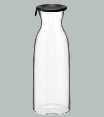 KARAFE PITCHER Karafe Minuman / Vas Bunga Kaca Bening 1L