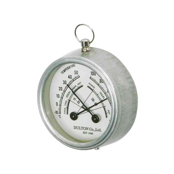 THERMO-HYGROMETER ROUND サーモハイグロメーター ラウンド