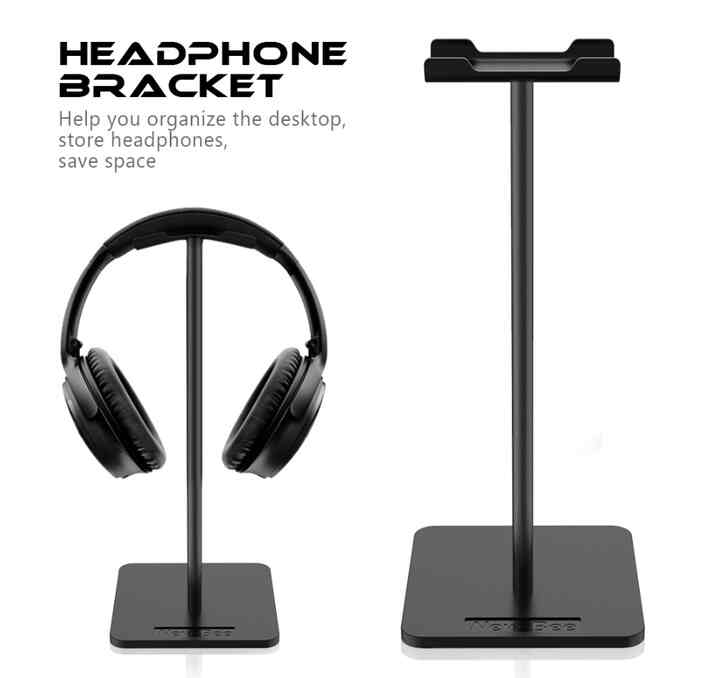 Stand Hanger Bracket Hitam Universal Gaming Studio Headphone EP11