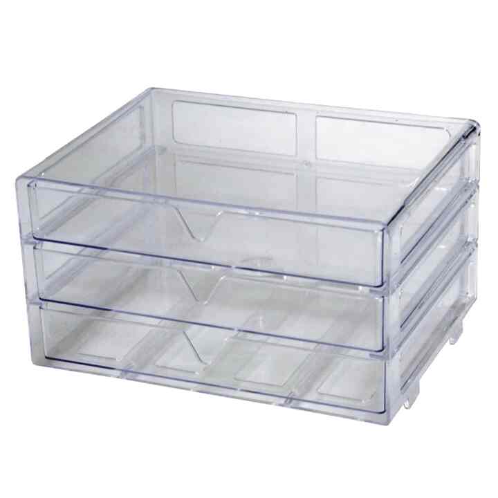 ３段引出しケース