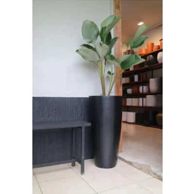 Pot terakota D40T80 hitam