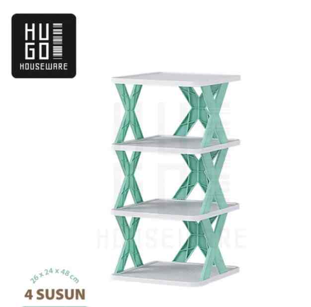 Rak Sepatu Susun Plastik