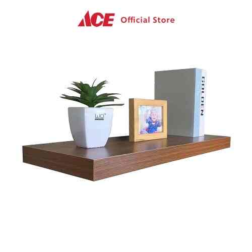Masterspace Rak Dinding 60 cm Cokelat Walnut