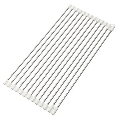 たためて掛けられる水切り【2size】