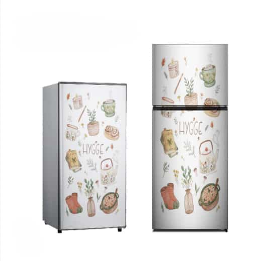 Stiker Kulkas 1 Pintu dan 2 Pintu
