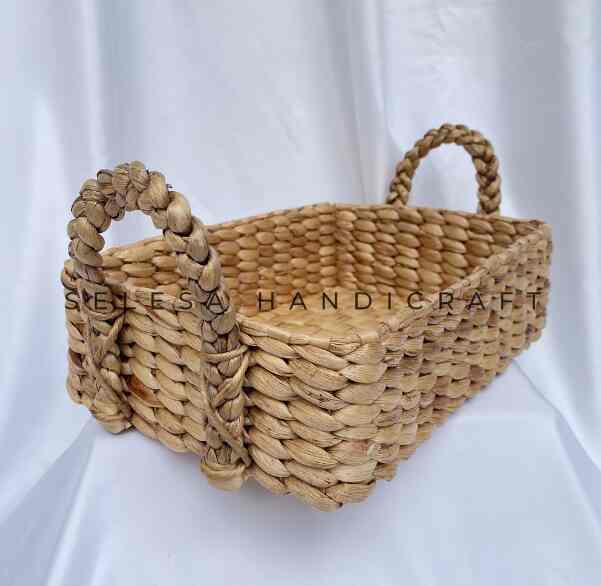 Tray Eceng Anyam Storage Multifungsi