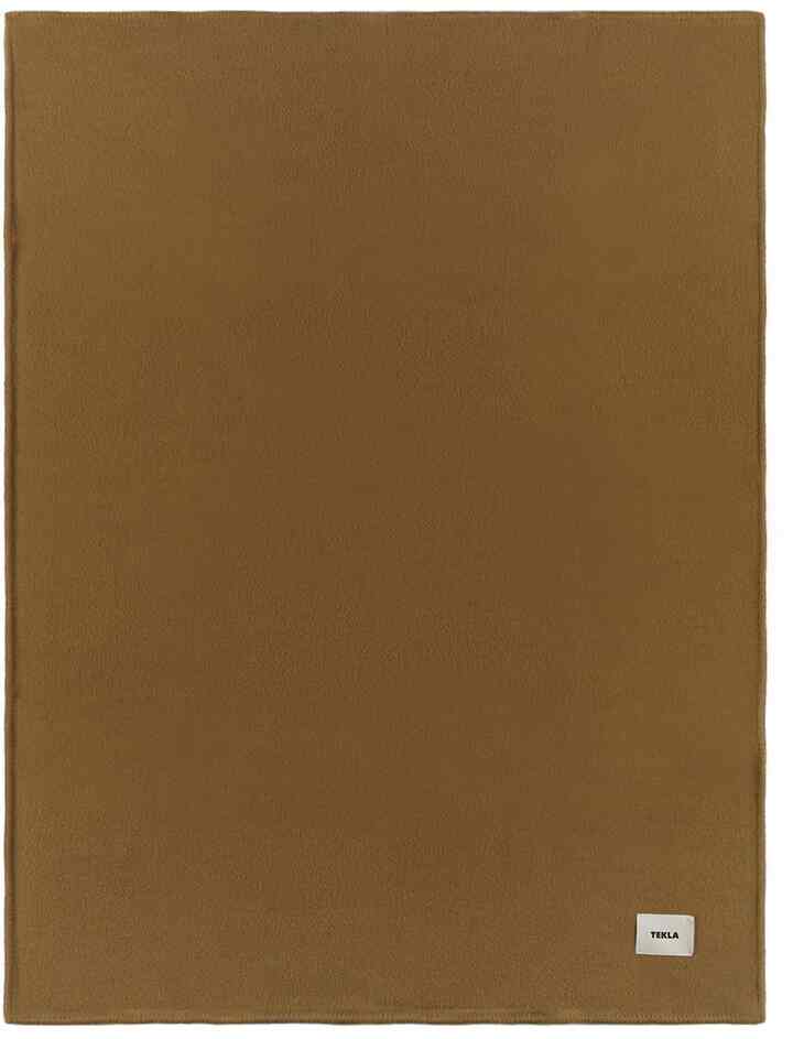 タン ピュアウール ブランケット