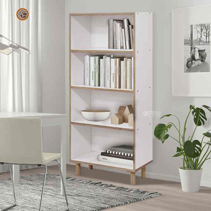 Rak Buku Rak Serbaguna Minimalis Ekonomis 4 Rak