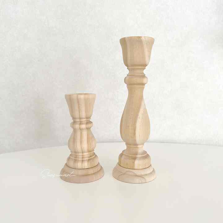 キャンドルスタンド 大小 2個セット