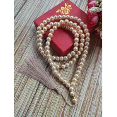 Tasbih putih mutiara