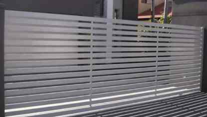 Pagar Minimalis bahan rangka