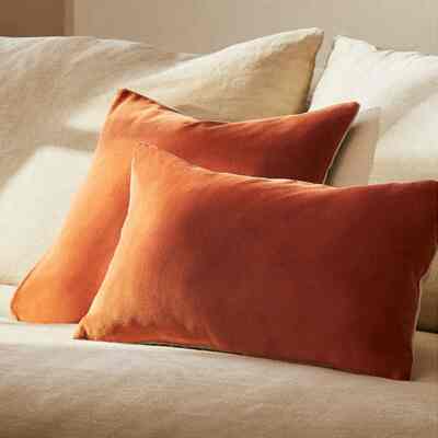 Sarung Bantal Linen dan Velvet