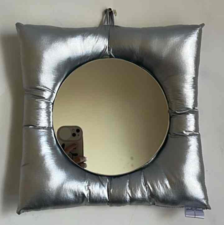 Cushion Mirror Metalic