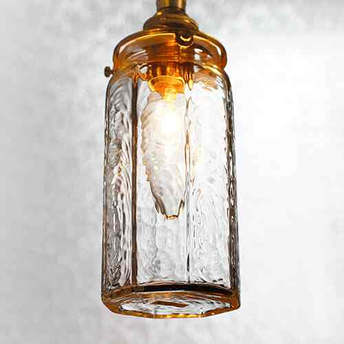 ペンダントライト [E17] 八角筒瓶 ロング