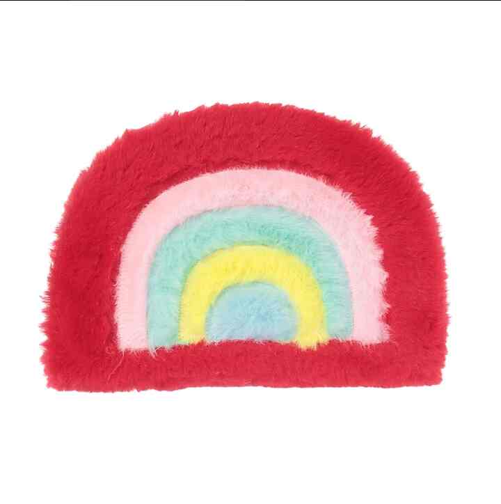 レインボーのもこもこノート