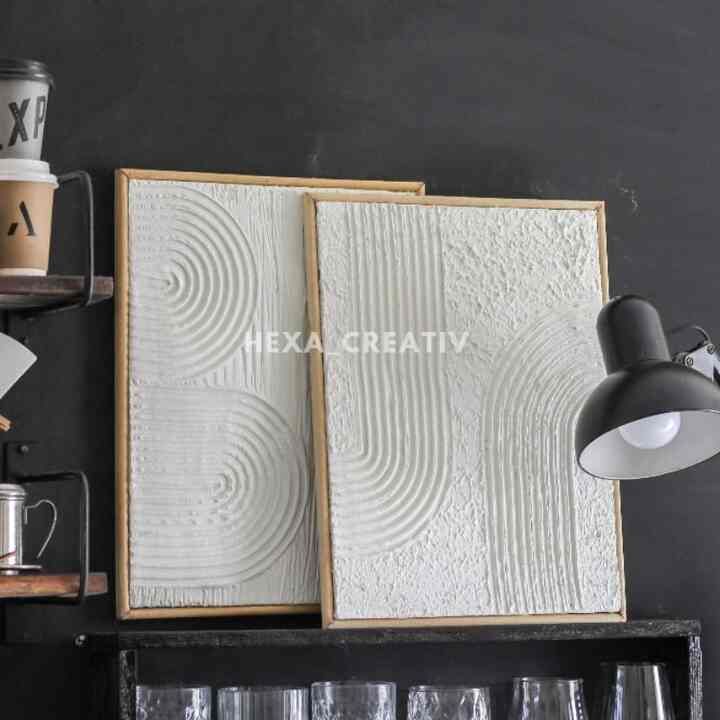 Texture Art Hiasan Dinding 43,5 x 32 cm