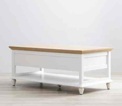 Kanou Meja Tamu Laci Putih