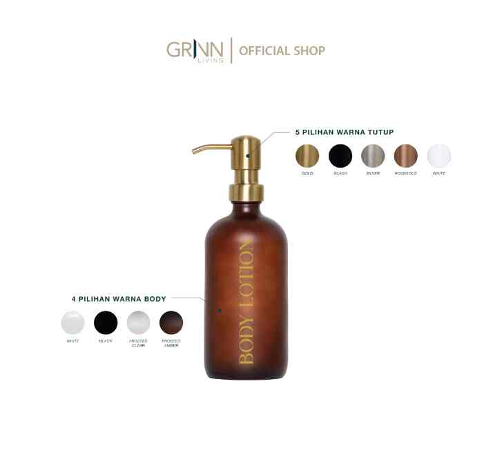 Camilla Botol Shampoo Kaca 