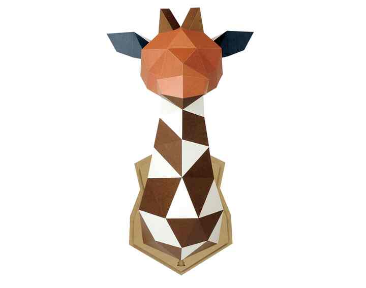 ペーパークラフト WALL GIRAFFE Lサイズ