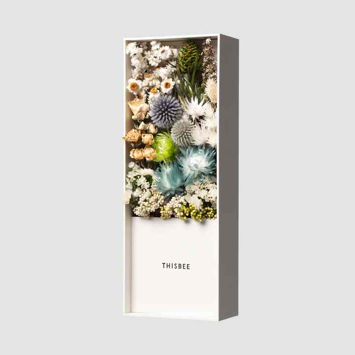 FLOWER BOX Large 「GREEN & WHITE」