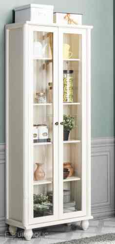 Jeniffer Cupboard with glass door