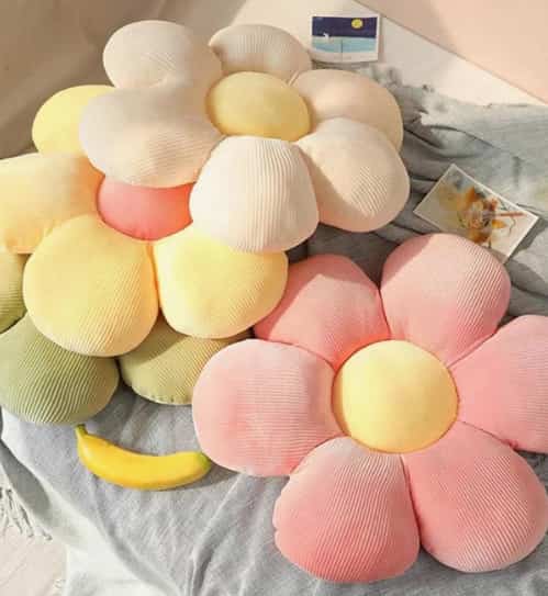 花の形 クッション デイジー枕