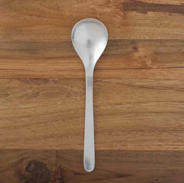 ステンレスカトラリー　デザートスプーン