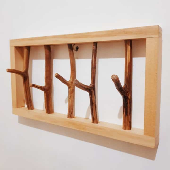 Kapstok Ranting Kayu