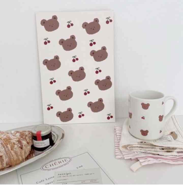 MDF Poster "CHERIE BEAR"