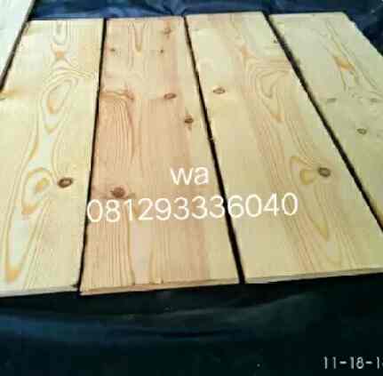 PAPAN KAYU JATI BELANDA 120X14X2