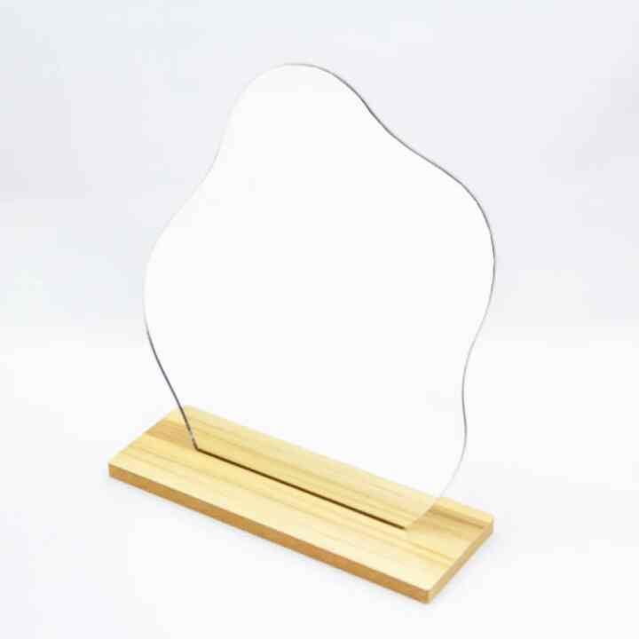 ウェーブ ビーンズ クラウド 変形 ミラー スタンド付き