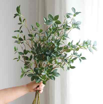 Premium Artificial Tea Leaf/Bunga Palsu/Dekorasi Bunga