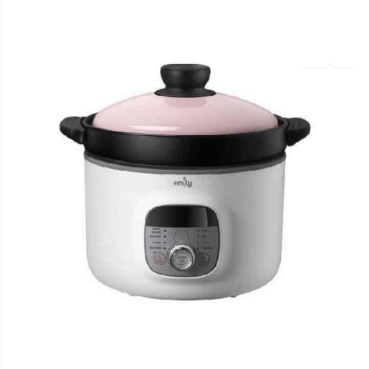 Slow Cooker Clay Coated Pot 2.8L