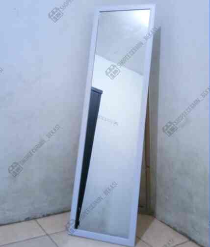 Kaca Cermin Minimalis 35x127 Full bingkai
