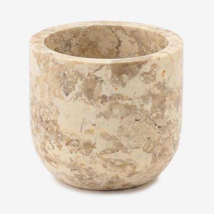 stem マーブルストーンポット ホワイト