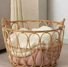 KERANJANG LAUNDRY ROTAN