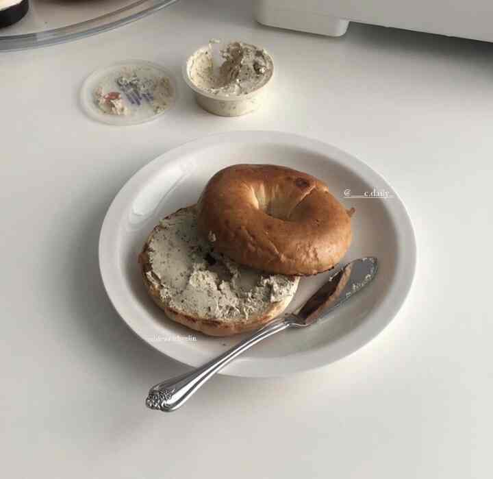 FLAT Korean Plain White Dessert Plate